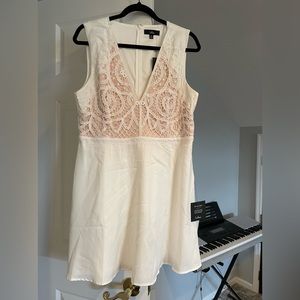 Lulus White Lace Dress
